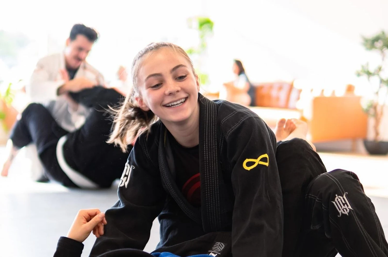 Kids building focus through martial arts