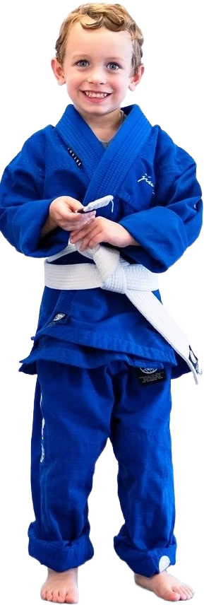 Junior martial arts student